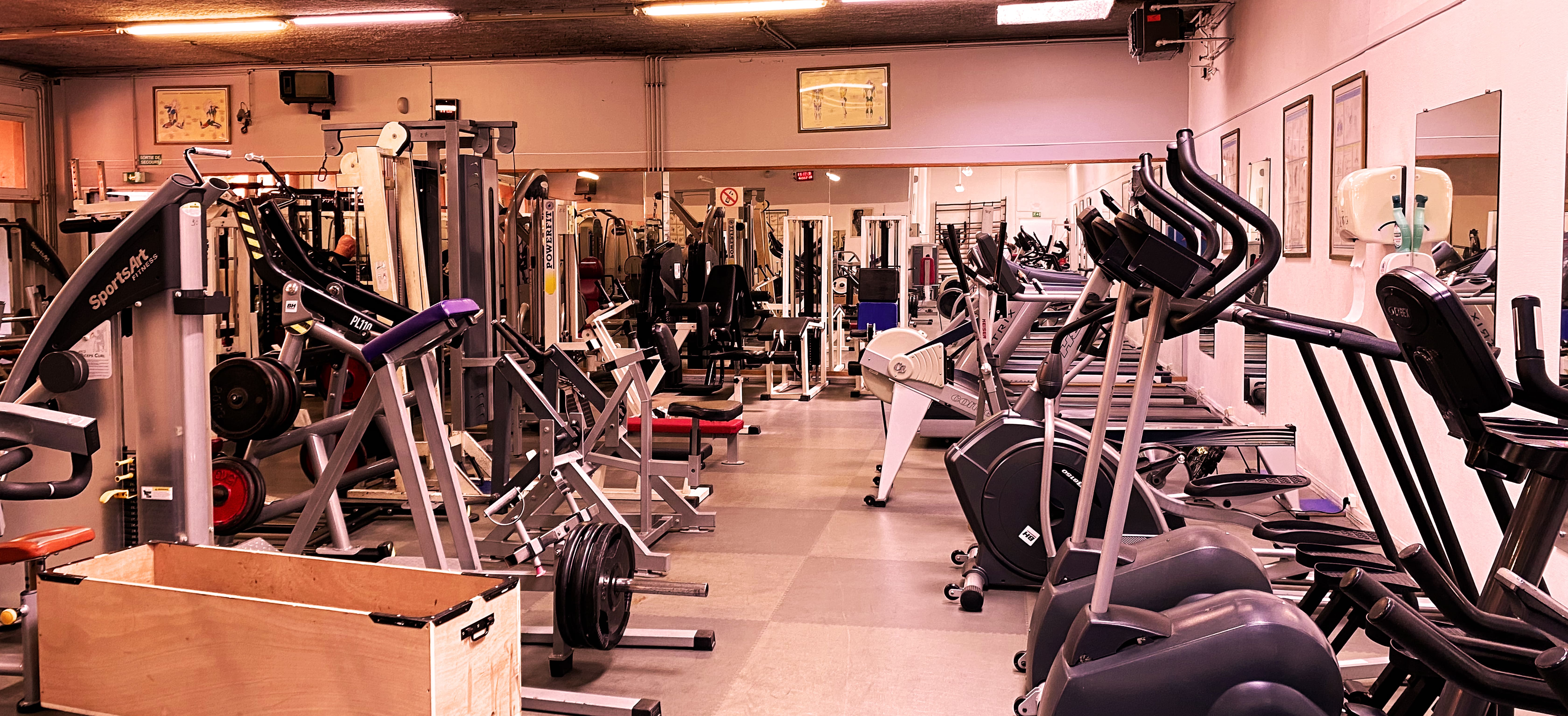 salle de musculation CSL Gendarmerie de Drancy